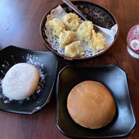 Fried Cheesecake Bites, Dorayaki, Mochi  at Kotobuki in Norfolk