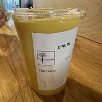 Oahu smoothie  at Vital Creations Vegan Bistro in Seattle