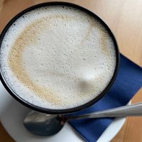 Cappuccino at Vlora & Vauna in Dresden