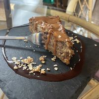 Peach nut cake   at Vlora & Vauna in Dresden