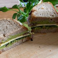 Cheese-Sandwich ToGo  at Vlora & Vauna in Dresden