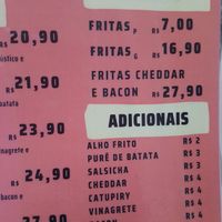 Batatas fritas veganas at Namas Dog in Sao Paulo