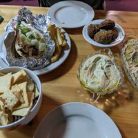 Our meal at Al Ryan in Lynchburg