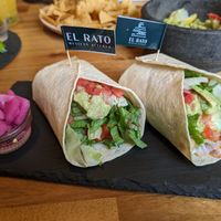 Vegan burrito at El Rato in Gyeongju-si