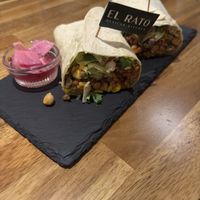 Vegan burrito 15500 won (9,70€)  at El Rato in Gyeongju-si