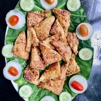 Indulge in a wholesome meal with over 50 vegetarian dishes and an array of fresh greens at the Da Lat buffet. at NOW and HERE Vegetarian Buffet in Da Lat