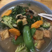 Lard naa with tofu  at DoDee Paidang  in Haymarket