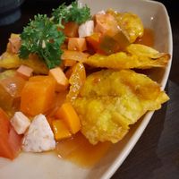 Crispy vegan at Lẩu Chay & Coffee Nhà Nát in Ho Chi Minh City