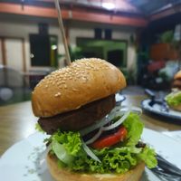  at Rainy's Veggie Burgers in Chiang Mai