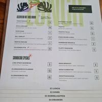 Lunch options at Sound & Soul Foodbar in Nijmegen