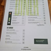 Dinner options at Sound & Soul Foodbar in Nijmegen