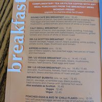  at Sound Cafe in Port Erin