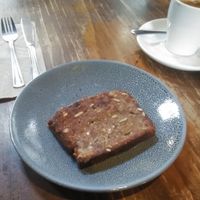 Banana bread at Earthly Pleasures Cafe in Belgrave