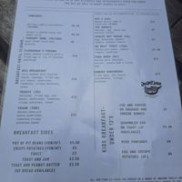 Breakfast lots of vegan options at Embers Cafe in Telford