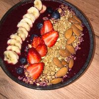 Happy Berry Smoothie Bowl  at Café Glücksmomentum in Siegburg