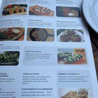 Options   at Giornale Cafe Palmas in Mexico City