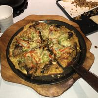 Best pizza ever!!! at Ziputi Vegetarian Restaurant in Beijing