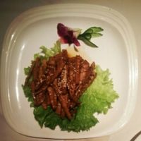 bamboo  at Ziputi Vegetarian Restaurant in Beijing