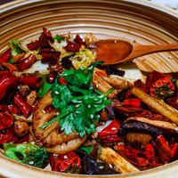 Delicious vegan food at SuZhi Pure Vegan Tea & Restaurant at Ziputi Vegetarian Restaurant in Beijing