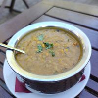 Yellow Daal at Chakra in Tallinn