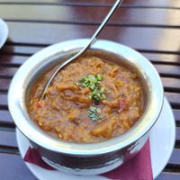 Eggplant at Chakra in Tallinn