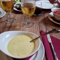 Vegan soups :) at Chakra in Tallinn