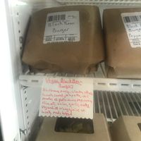 Vegan sandwich option at Good Tern Co-op Cafe in Rockland