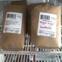 Vegan sandwiches of the day at Good Tern Co-op Cafe in Rockland