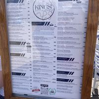 Menu  at Kings Restaurant  in Paphos
