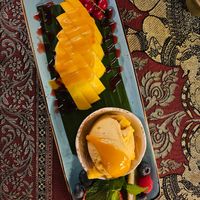 Fresh mango with ice cream #103 at JAY by Sila Thai in Dusseldorf