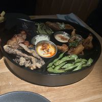Vegan platter   at The Alchemist in Birmingham