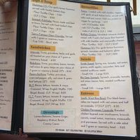 Lunch/Snack menu at Maude's Classic Cafe in Gainesville