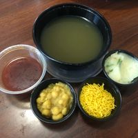 Condiments and chutneys  at Salam Bombay in Abu Dhabi