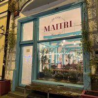 The newly rebranded exterior  at Maitri-vegan&glutenfree in Poznan