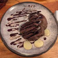 Dessert pancakes at Maitri-vegan&glutenfree in Poznan