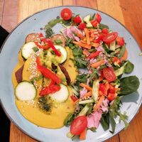 Delicious! at Maitri-vegan&glutenfree in Poznan