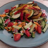 Cheese pancakes at Maitri-vegan&glutenfree in Poznan