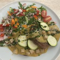 Cheese pancakes   at Maitri-vegan&glutenfree in Poznan