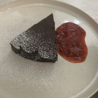 Chocolate cake  at Maitri-vegan&glutenfree in Poznan