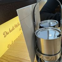 table  at Wolf's Kaffeehaus in Bad Harzburg