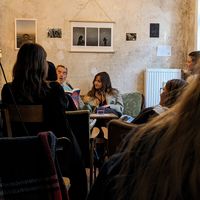 Lesung im Büchercafé at Büchercafé Kapitel Drei in Hamburg