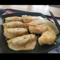 fried dumplings at FJ Veggie 芳珍蔬食 - Tainan Jinhua in Tainan