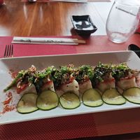 Vegan dumplings Japan/Canary Islands/Peru fusion at Warapu Street Food in Tenerife