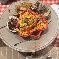 First main dishess  at Greedy Guts in Caen