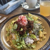 Vegan chilli   at Coffee Camp in Hakone