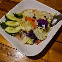 Stir fried vegetables at Three Sisters in Koh Lanta
