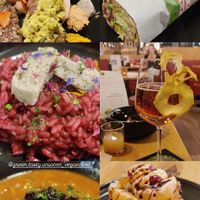 Some of the foods we ate at the all you can eat -buffet 😊 at Green.Tasty.Unicorn in Lagundo