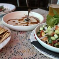 Roti and cashew salad at Cookie in Melbourne