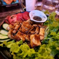 Tofu Lok Lak at Tinfeny's in Auckland