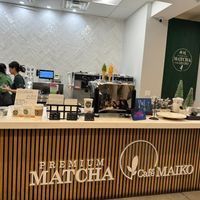 Ordering Counter at Premium Matcha Cafe Maiko  in Tempe